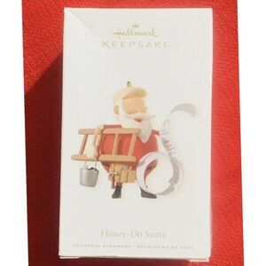 HALLMARK Keepsake 2008 HONEY-DO SANTA CLAUS To Do List CHRISTMAS ORNAMENT QXG222